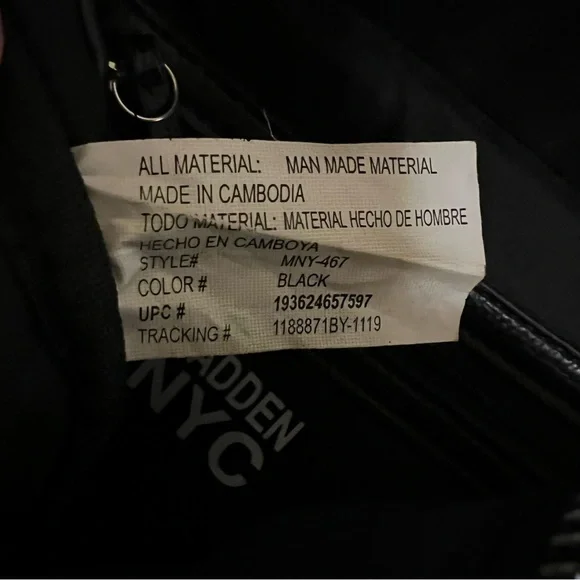 MADDEN NYC Womens Embellished Multi Pocket Fannypack Crossbody Vegan Belt Bag - Picture 15 of 15